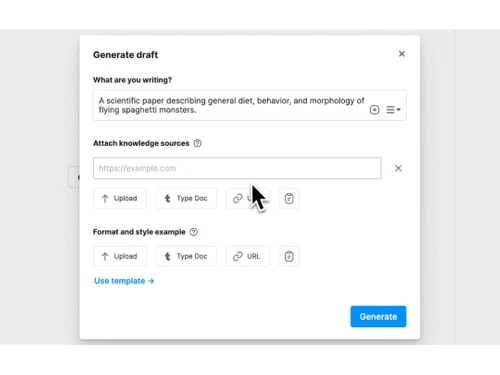 Type.ai draft