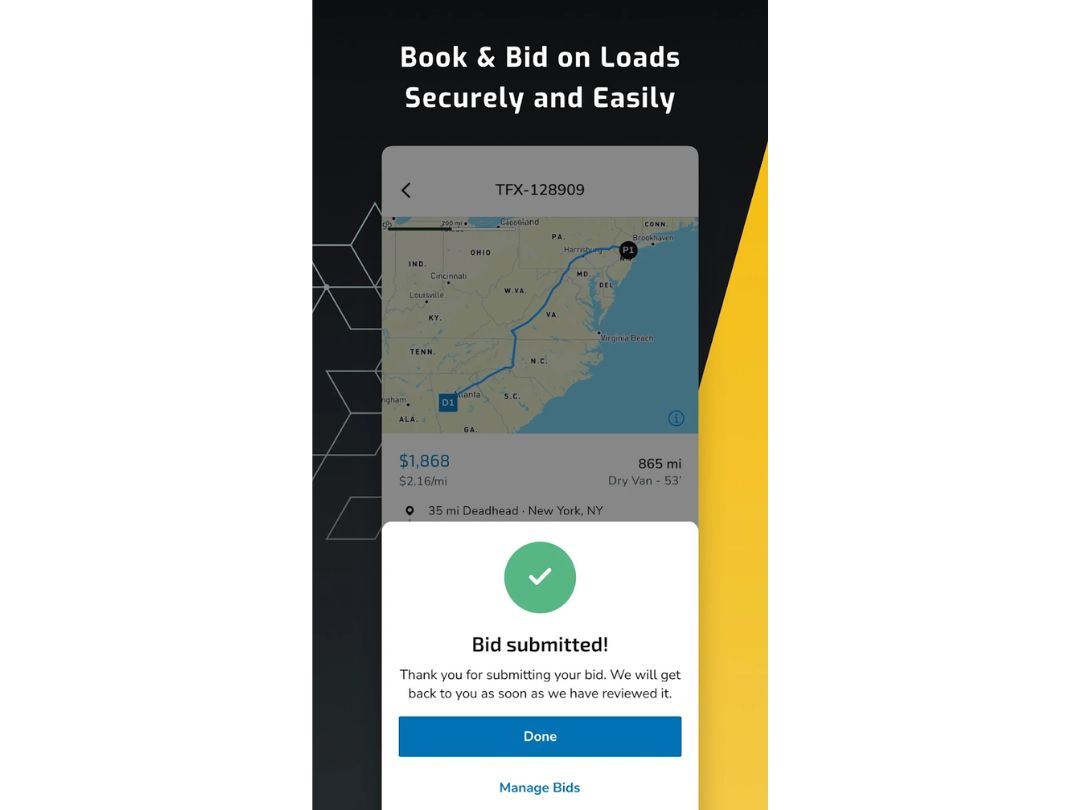 Transfix bid