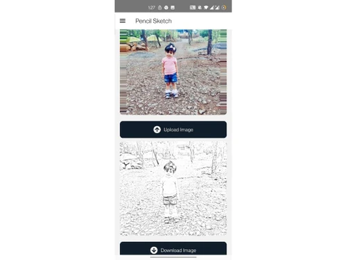 Sketch My Pic pencil sketch