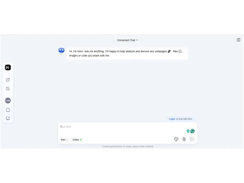 kimi ai chat history