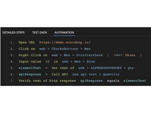 DevAssure test automation
