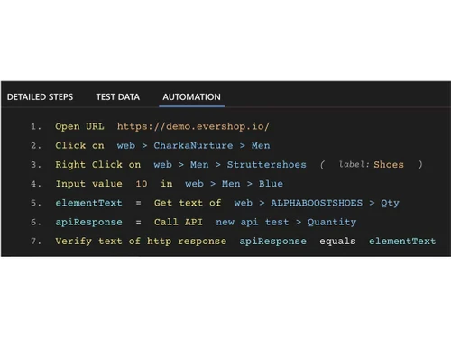 DevAssure test automation