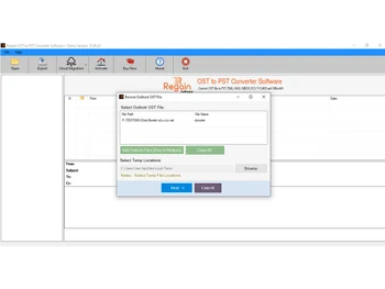 regain ost-to pst converter Conversion
