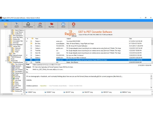 regain ost-to pst converter Formats