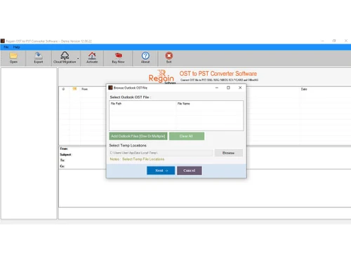 regain ost-to pst converter file
