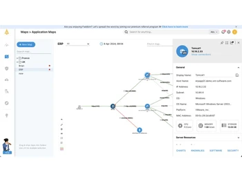Faddom application maps