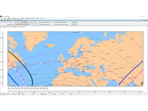 Janus 6.2 solar eclipse path