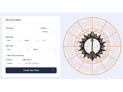 Deluxe Astrology birth charts