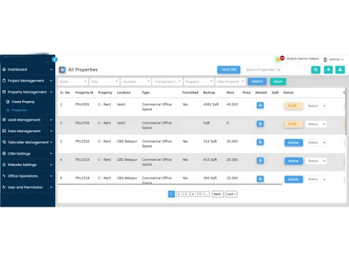 Propertycrm properties management