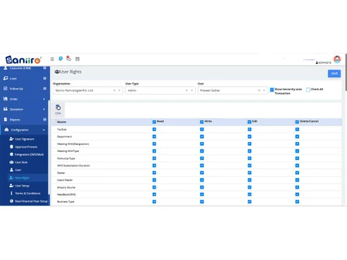 saniiro-crm-user-rights