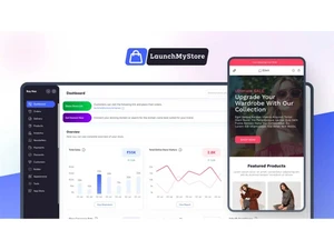 LaunchMyStore dashboard