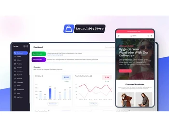 LaunchMyStore dashboard