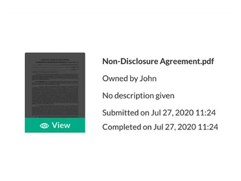 zoho-sign-Track status