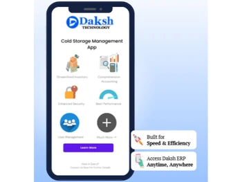 Daksh Cold Storage Software-Cold storage management