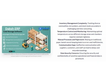 Daksh Cold Storage Software-ERP Cold Storage