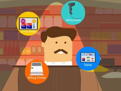 Snapbizz POS Billing Machine scaner