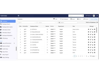 kalvisalai-erp employees