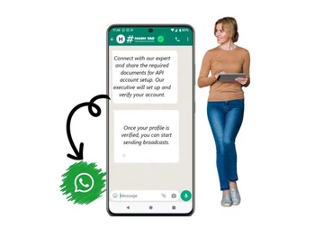 Hashtag whatsapp business api messages