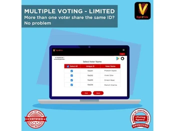 Right2Vote multiple voting