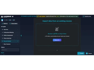 LockedIn AI resume