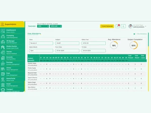gati-school-erp attendance