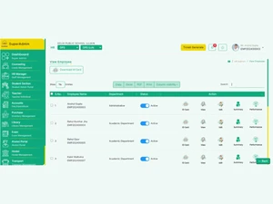 gati-school erp dashboard