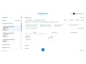 Simply Sales activities