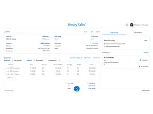 Simply Sales lead page