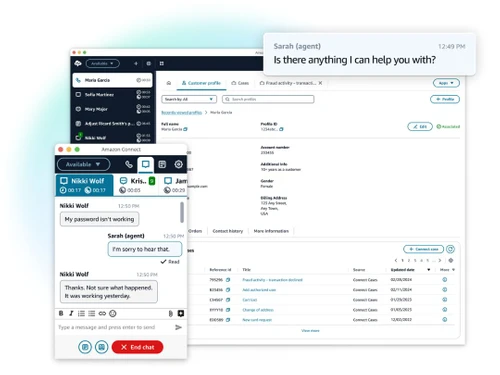 Amazon Connect omnichannel