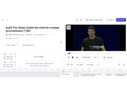 happy scribe-translation