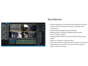 Pelco VideoXpert features