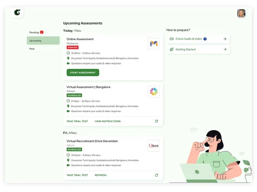 Evalgator assessment pending