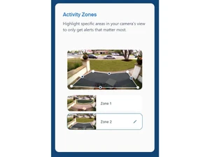 Arlo Secure activity zones