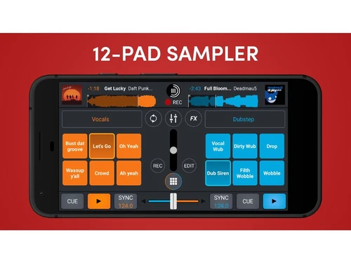 Cross DJ pad sampler