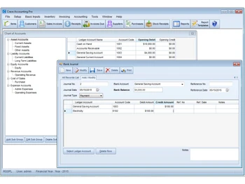 CraveInvoice Bank Journal