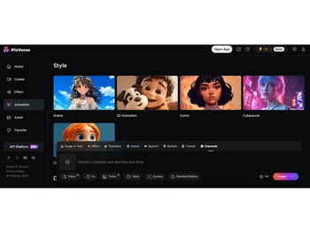 pixverse ai product-styles