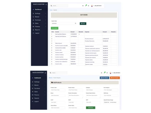 Invista Inventory Features