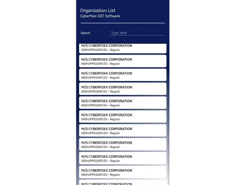 cyberfoxx gst organization