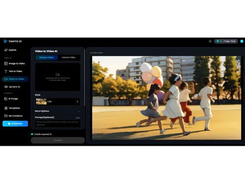 DeeVid AI video to video