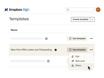 Dropbox-Sign template