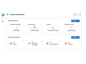 Bajaj-Broking dashboard