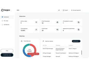 Loopcv dashboard