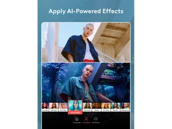 Videoleap AI powered effects