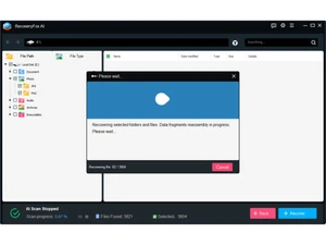 RecoveryFox AI dashboard