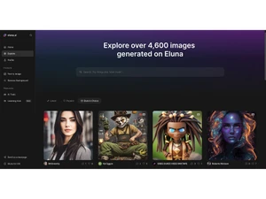 Eluna AI image generated