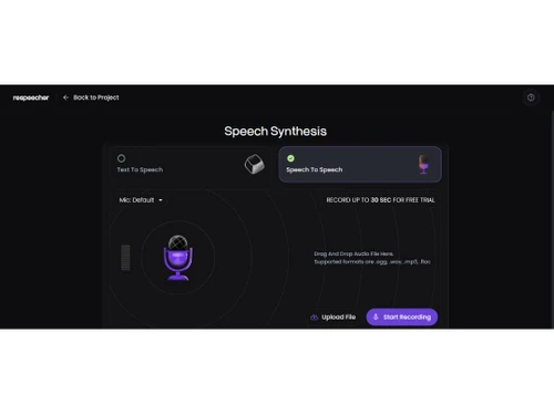 Respeecher speech synthesis