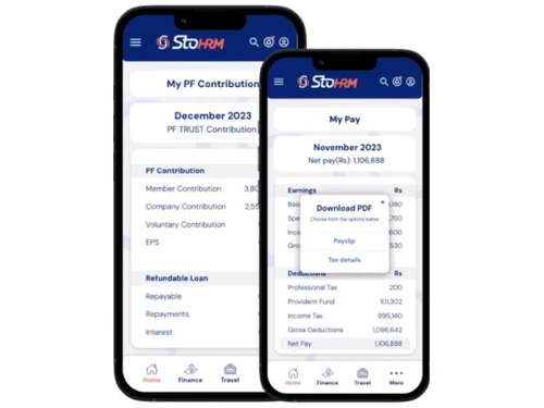 StoHRM salary slip