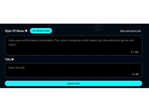 AI Music Factory style