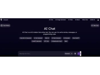 DeepAI chat