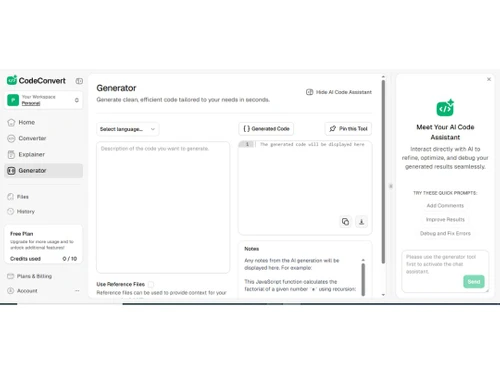 codeconvert ai-generator